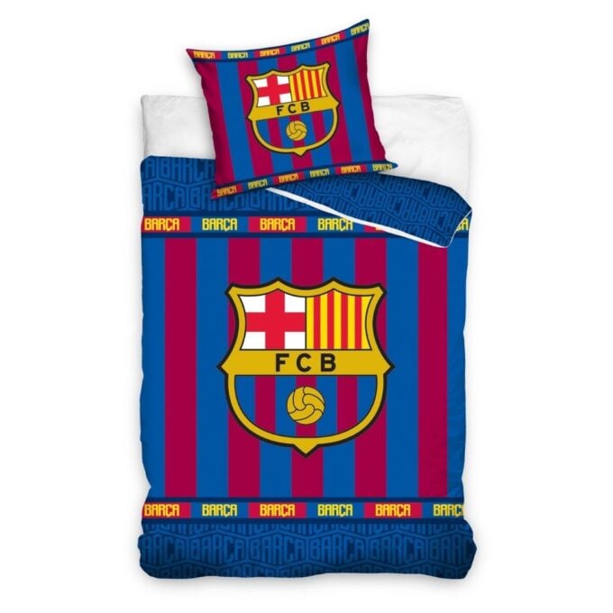 FC Barcelona Stripes dekbed