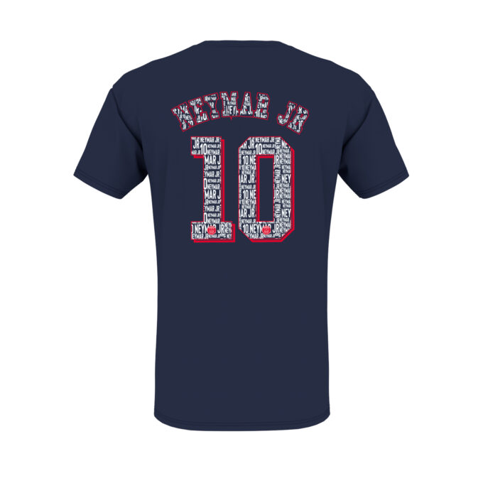PSG Neymar 'Eiffel' t-shirt kids achterzijde