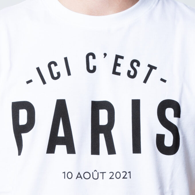Messi shirt PSG Ici C'est Paris