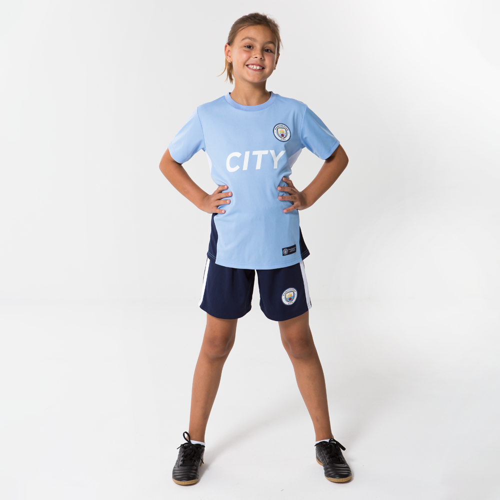 Einde naar voren gebracht Zegenen Manchester City thuis tenue kids kopen? | Voetbalfanshop | €36,95