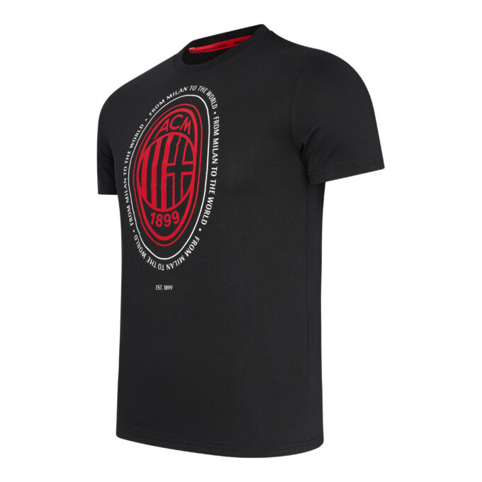 AC Milan logo t-shirt - zijkant