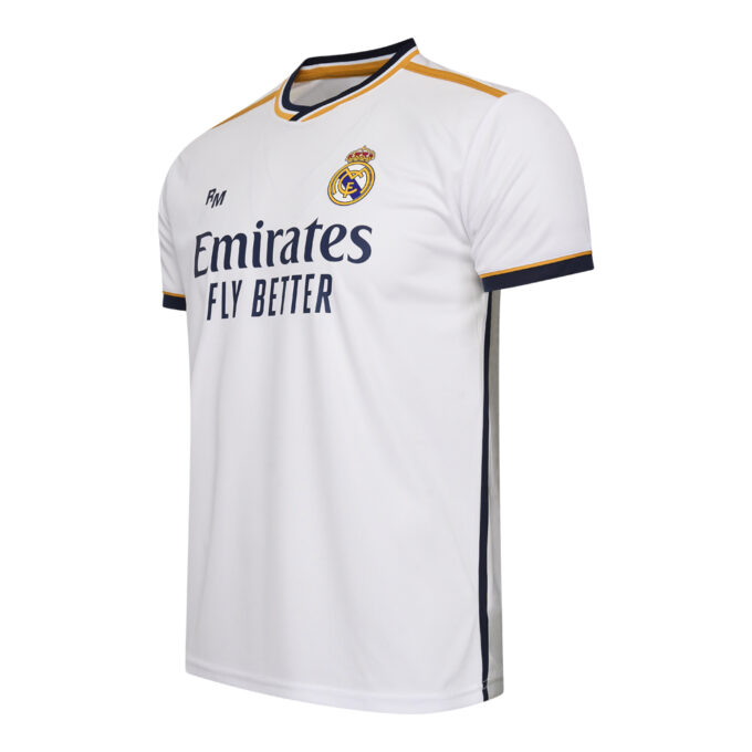 Real Madrid thuis shirt heren 23/24 schuin