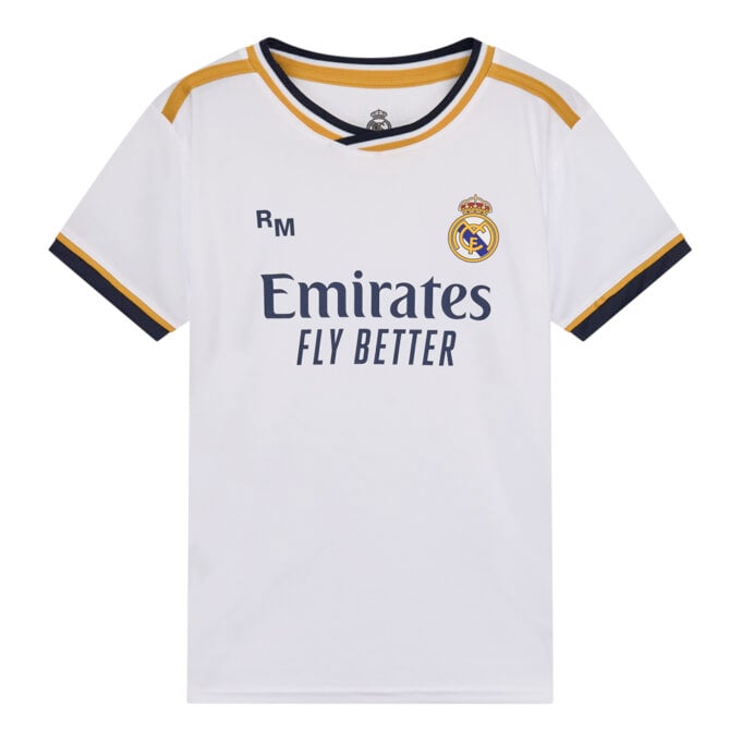 Real Madrid thuis tenue - shirt voorkant
