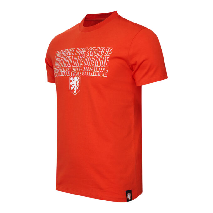 KNVB T-shirt Nothing like Oranje - Oranje