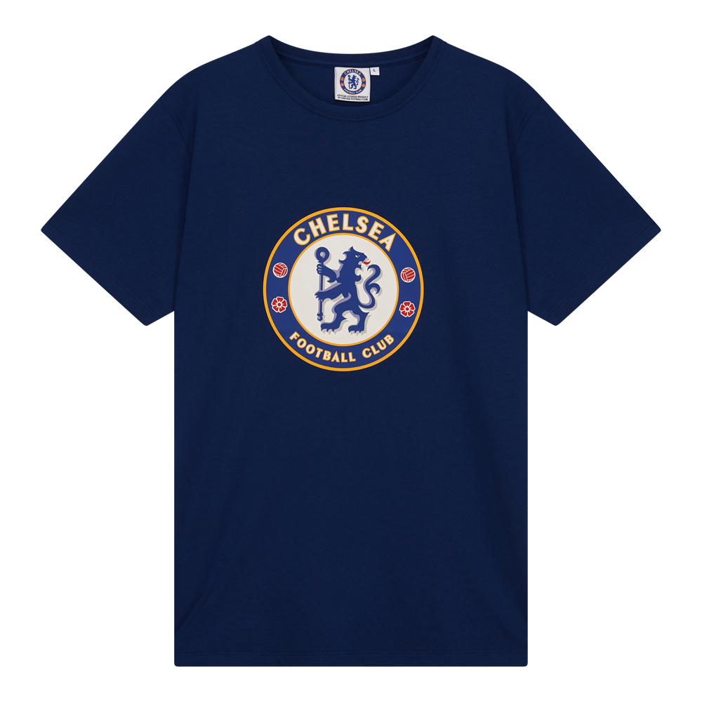 Chelsea logo T-shirt voor heren