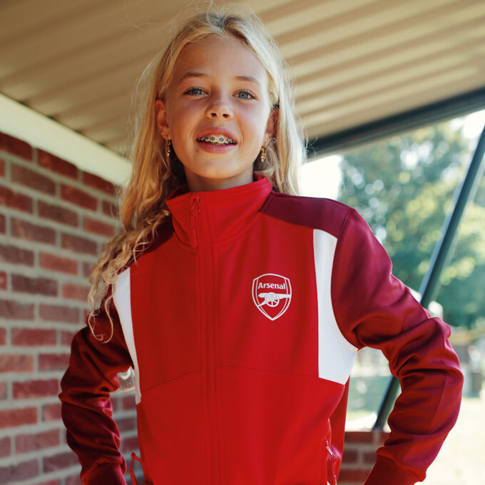 Arsenal FC trainingspak kids 23/24 sfeermodel