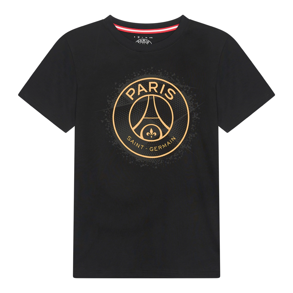 PSG big logo t-shirt zwart