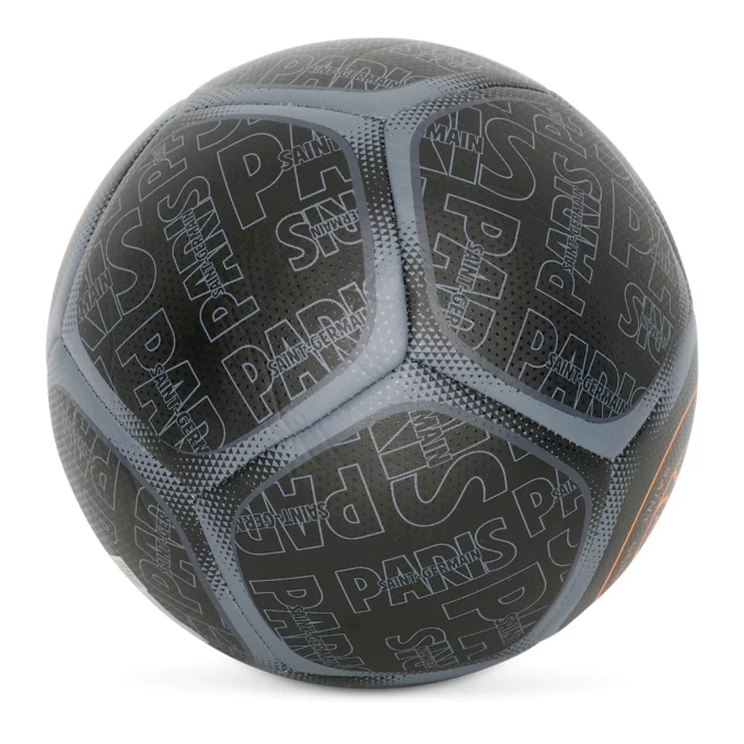 PSG big logo voetbal zwart zijkant