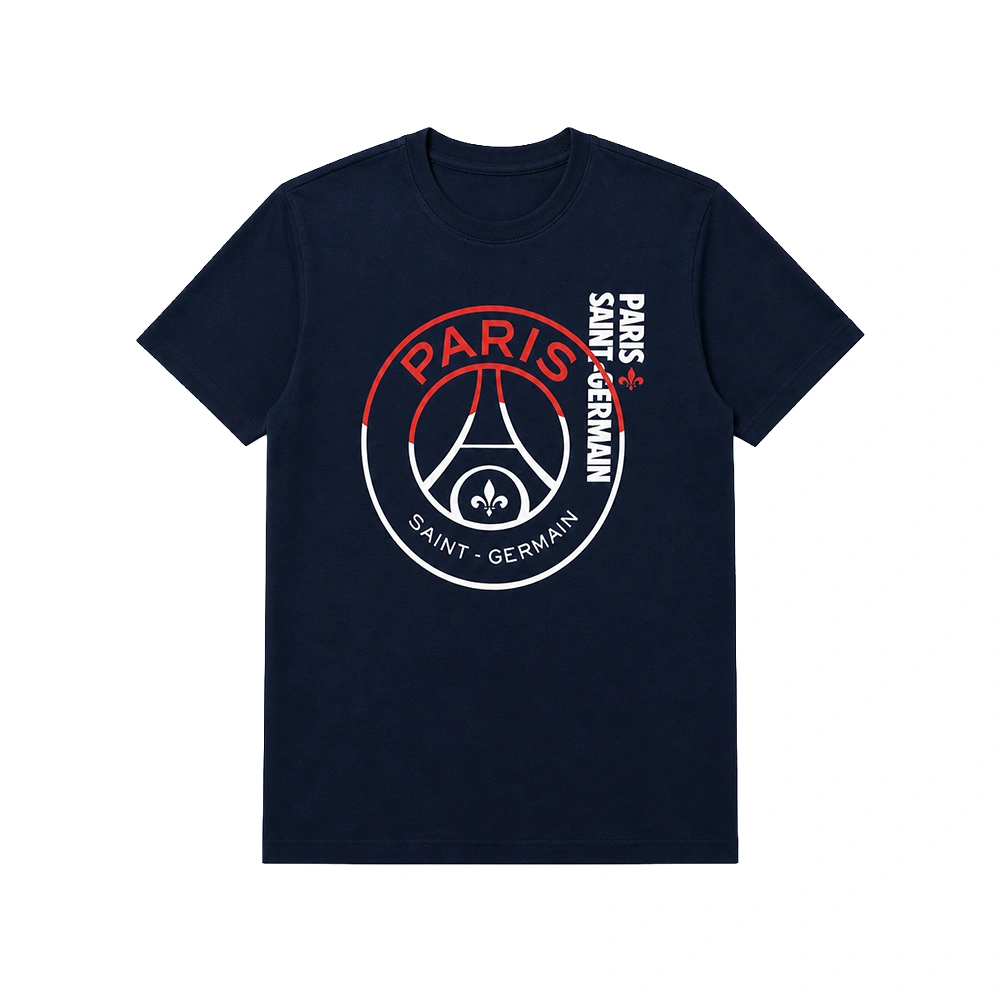 PSG gradient logo t-shirt heren blauw - Afbeelding 5
