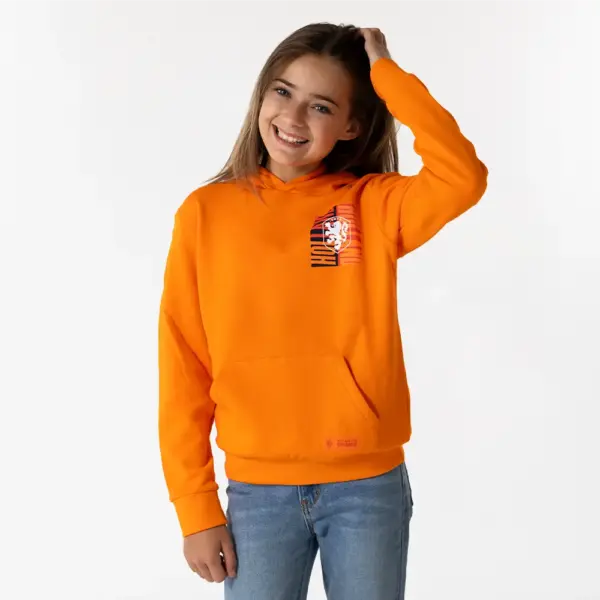 KNVB hoodie NLO kids model 4