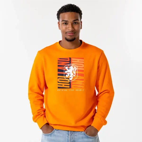 Nederlands Elftal Sweater Big Logo Oranje