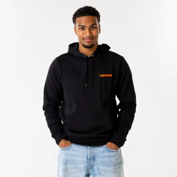 Nederlands elftal hoodie zwart