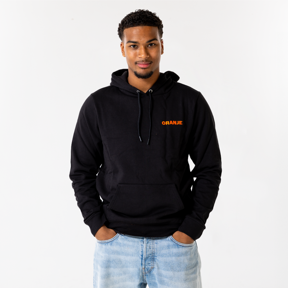 Nederlands elftal hoodie zwart