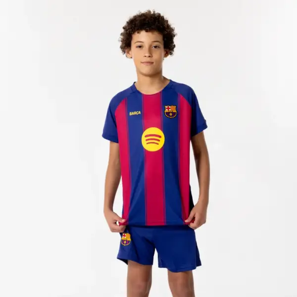 Fc Barcelona thuistenue frenkie kids 2526 model 2