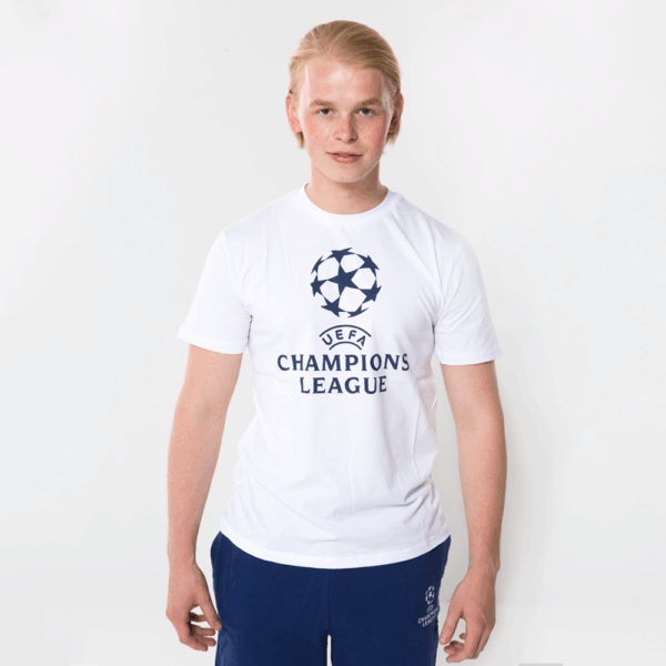 Champions League logo t-shirt senior wit