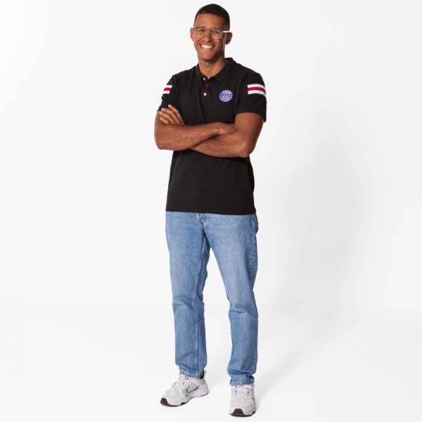 PSG polo heren - Zwart