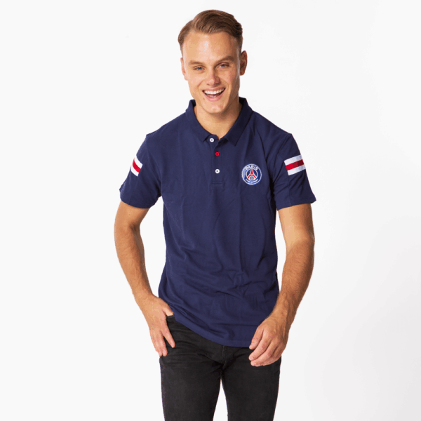 PSG polo heren - blauw