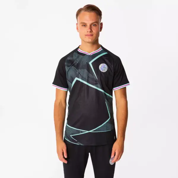 Champions League voetbalshirt heren - zwart