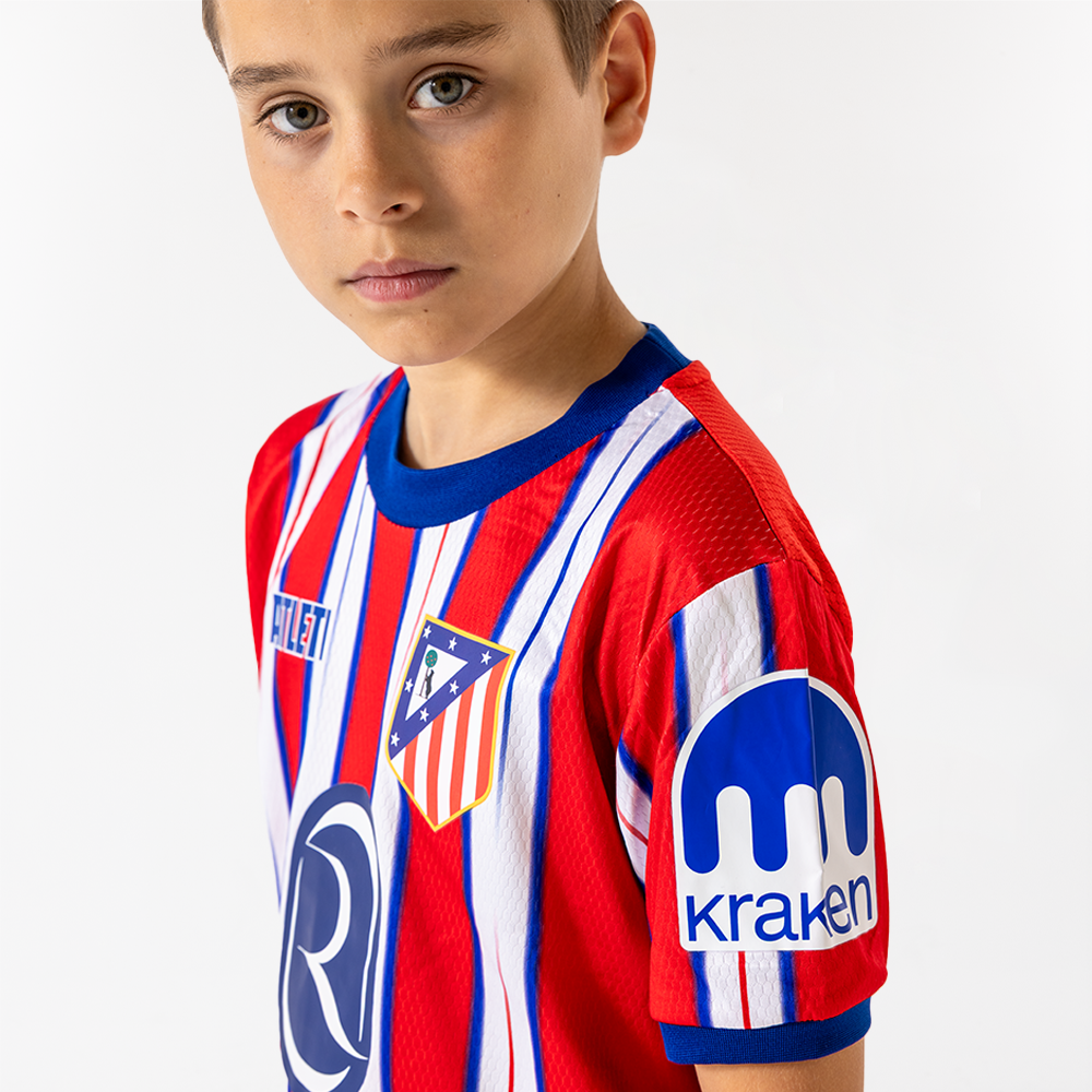 Atletico madrid thuis tenue kids model 3