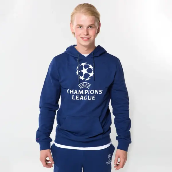 Champions League logo hoodie heren