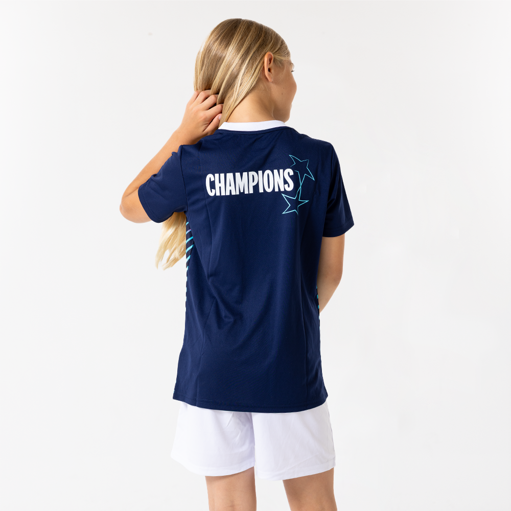 Champions league stripes thuis tenue kids model 4