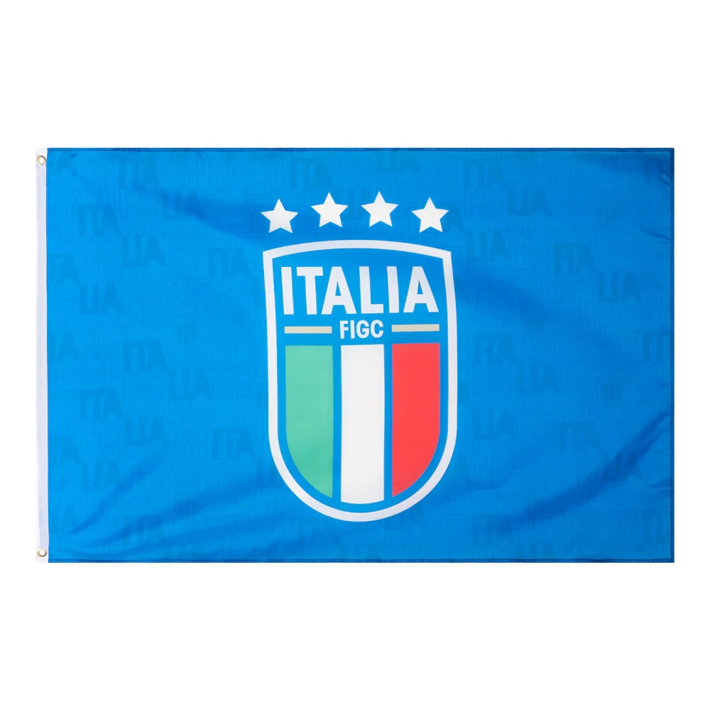 Italiaans elftal vlag voorkant