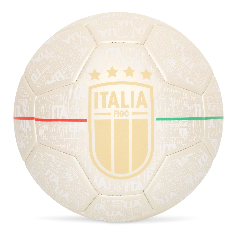 Italiaans elftal voetbal parel wit voorkant