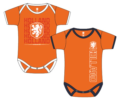 Nederlands elftal 'Holland' romper - Afbeelding 3