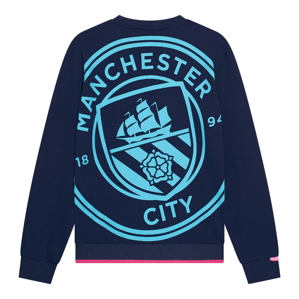Manchester City big logo sweater achter