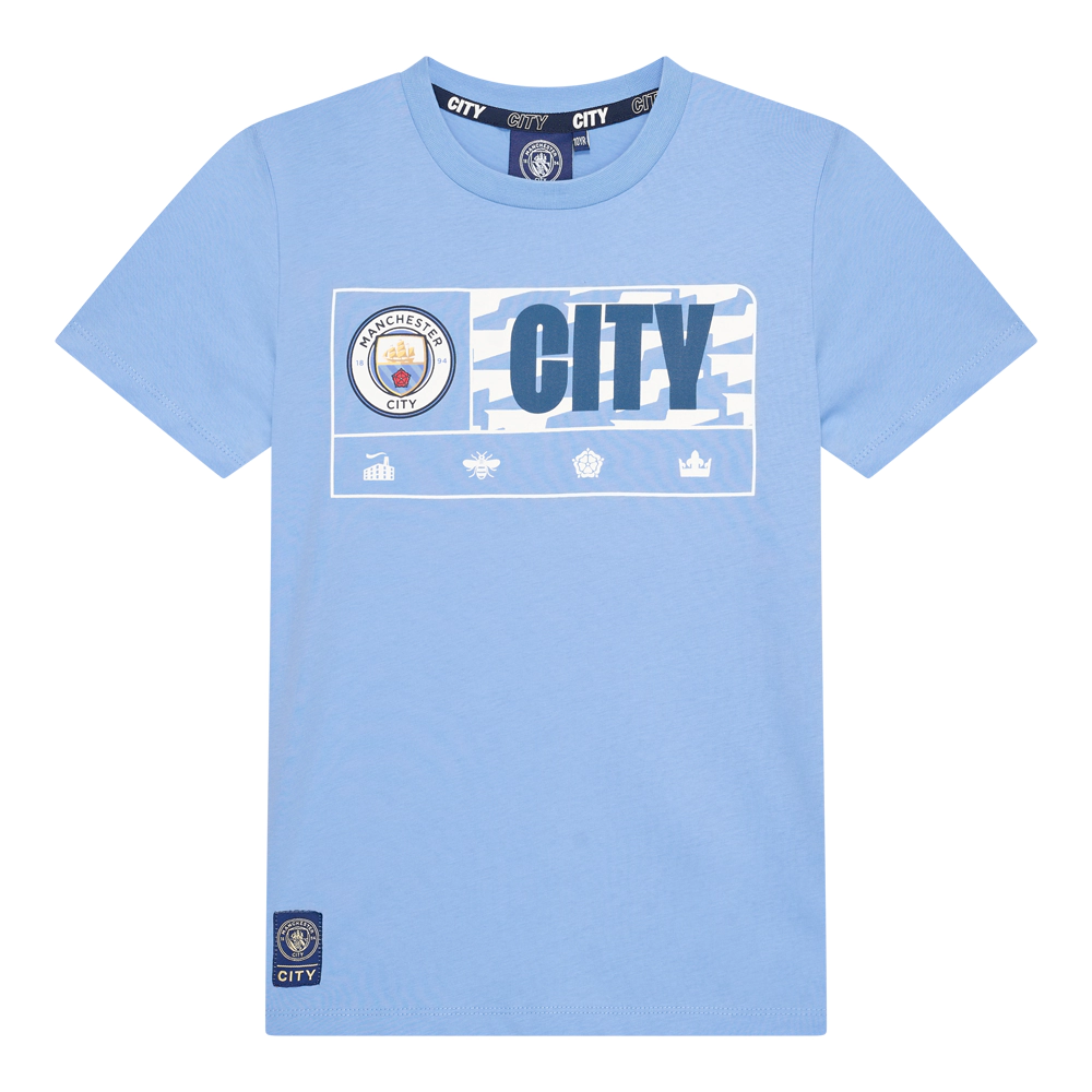 Manchester City kids t-shirt voor