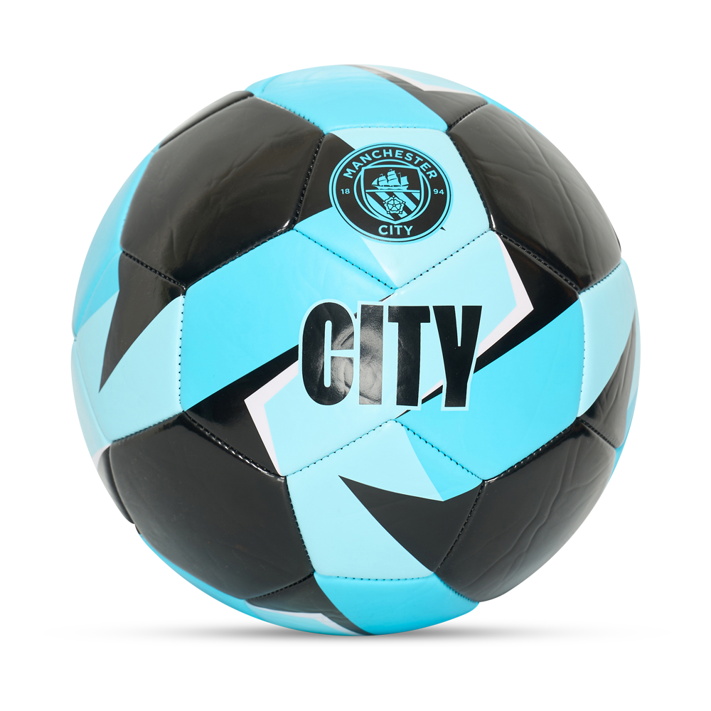 Manchester city zwart voetbal voorkant