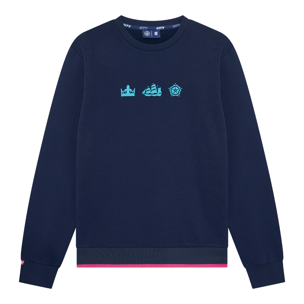 Manchester City big logo sweater heren - Afbeelding 9