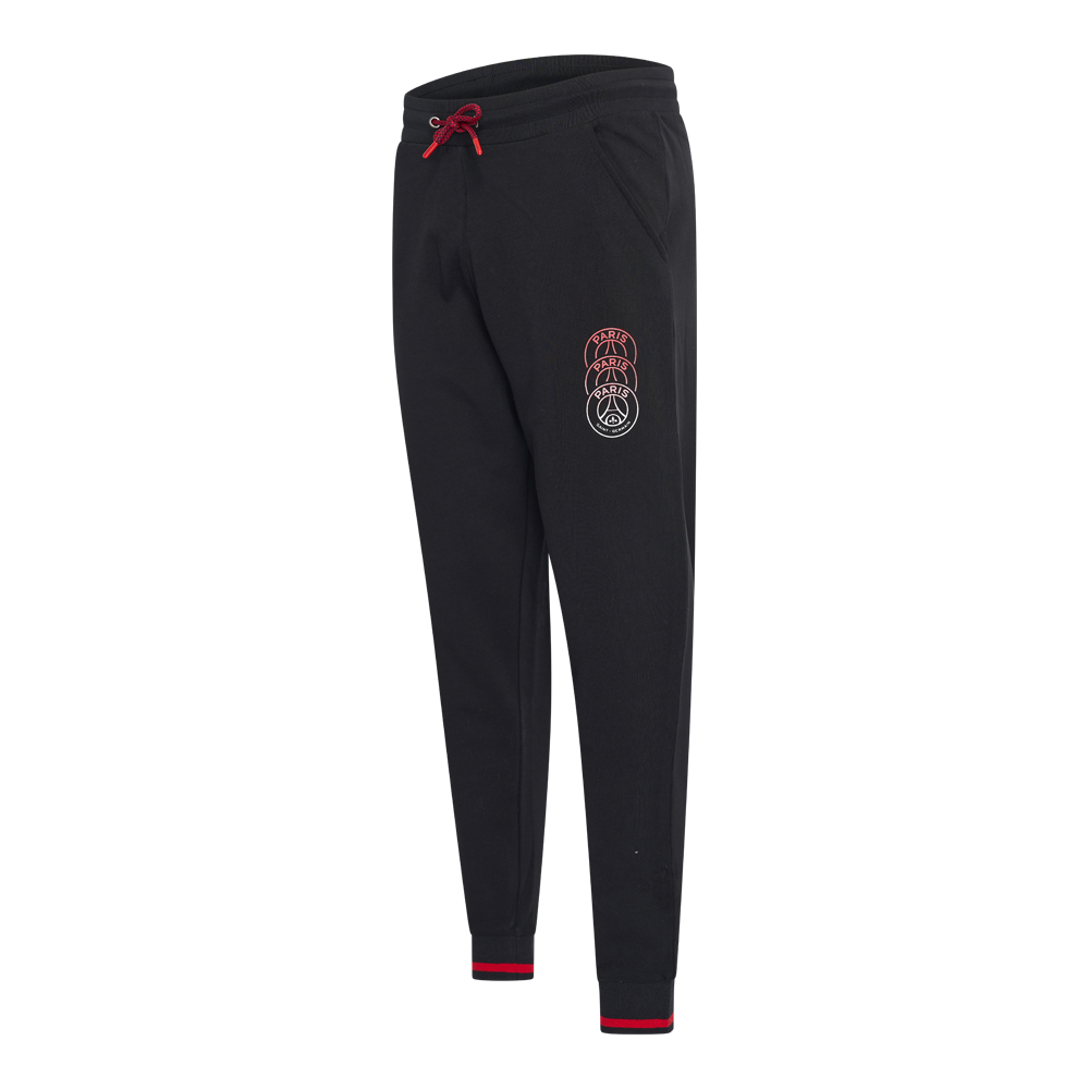 PSG triple logo trainingsbroek zwart kids - Afbeelding 4