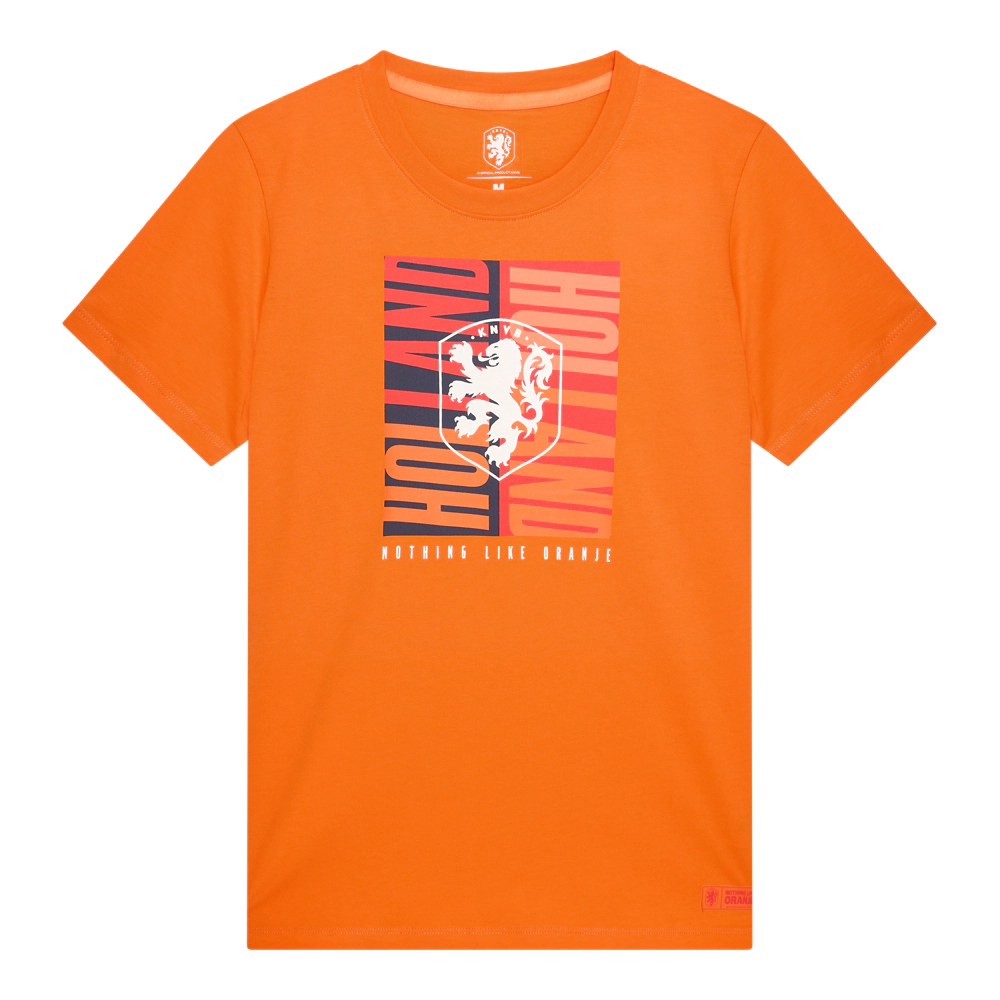 Nederlands Elftal Shirt Big Logo Oranje