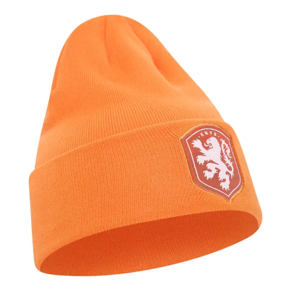 Nederlands elftal muts logo oranje schuin