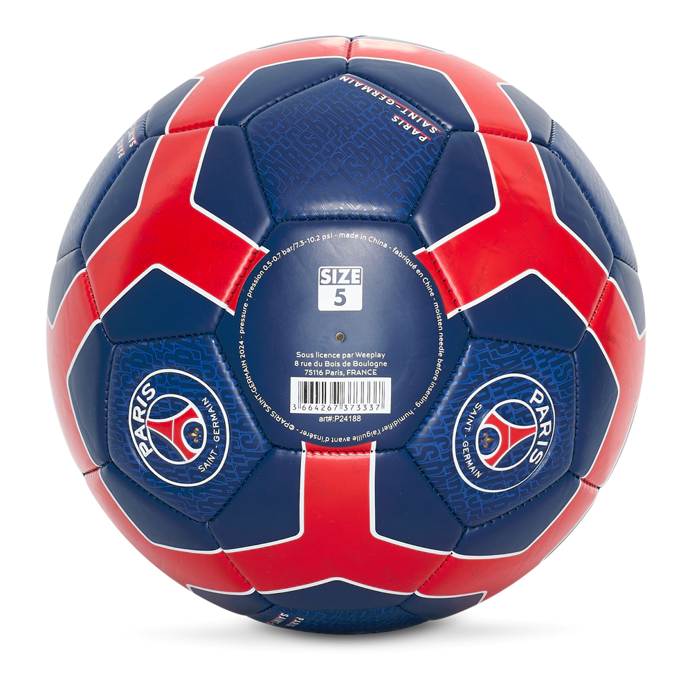PSG embossed logo voetbal onderzijde