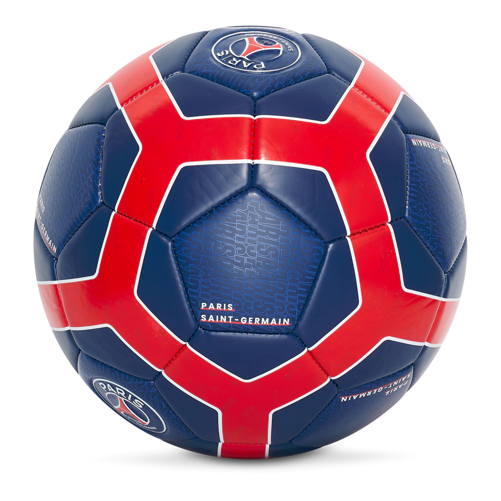 PSG embossed logo voetbal zijkant