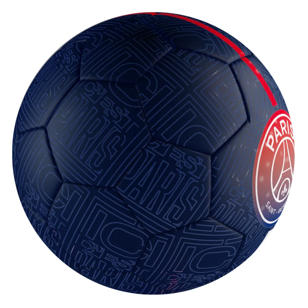 PSG logo gradient voetbal zijkant