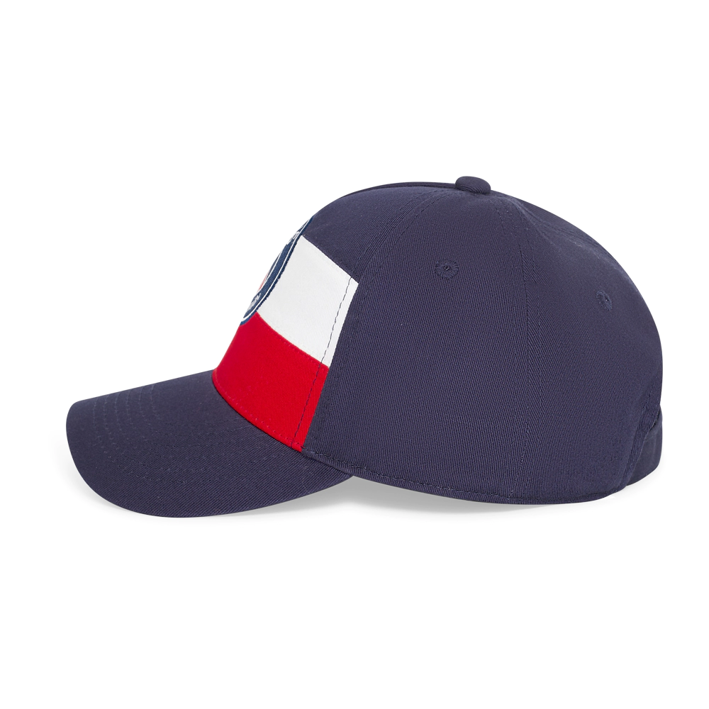PSG logo pet stripes zijkant