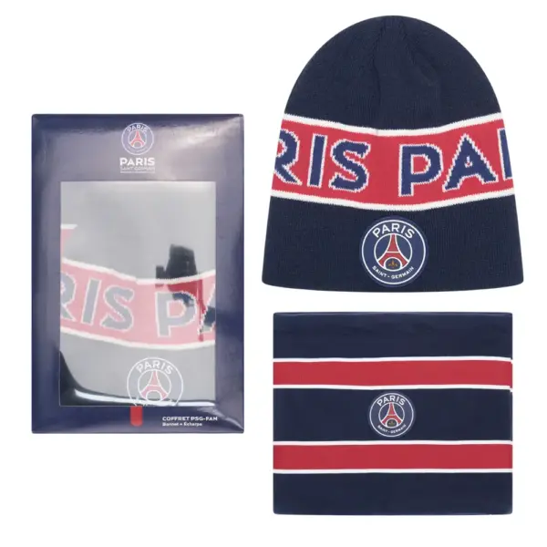 PSG muts en sjaal giftset