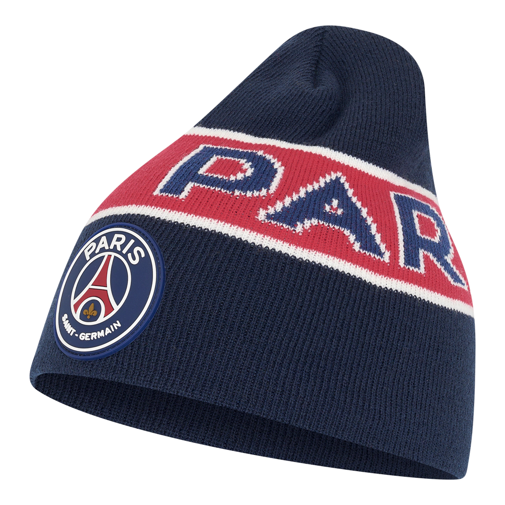 PSG muts en sjaal giftset muts schuin