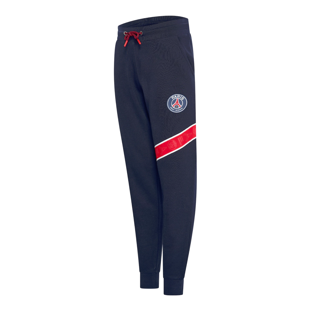 PSG trainingsbroek stripe kids schuin