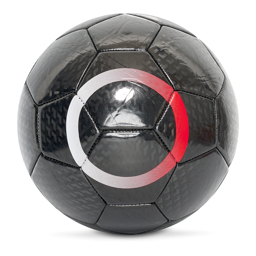 PSG triple logo voetbal zijkant