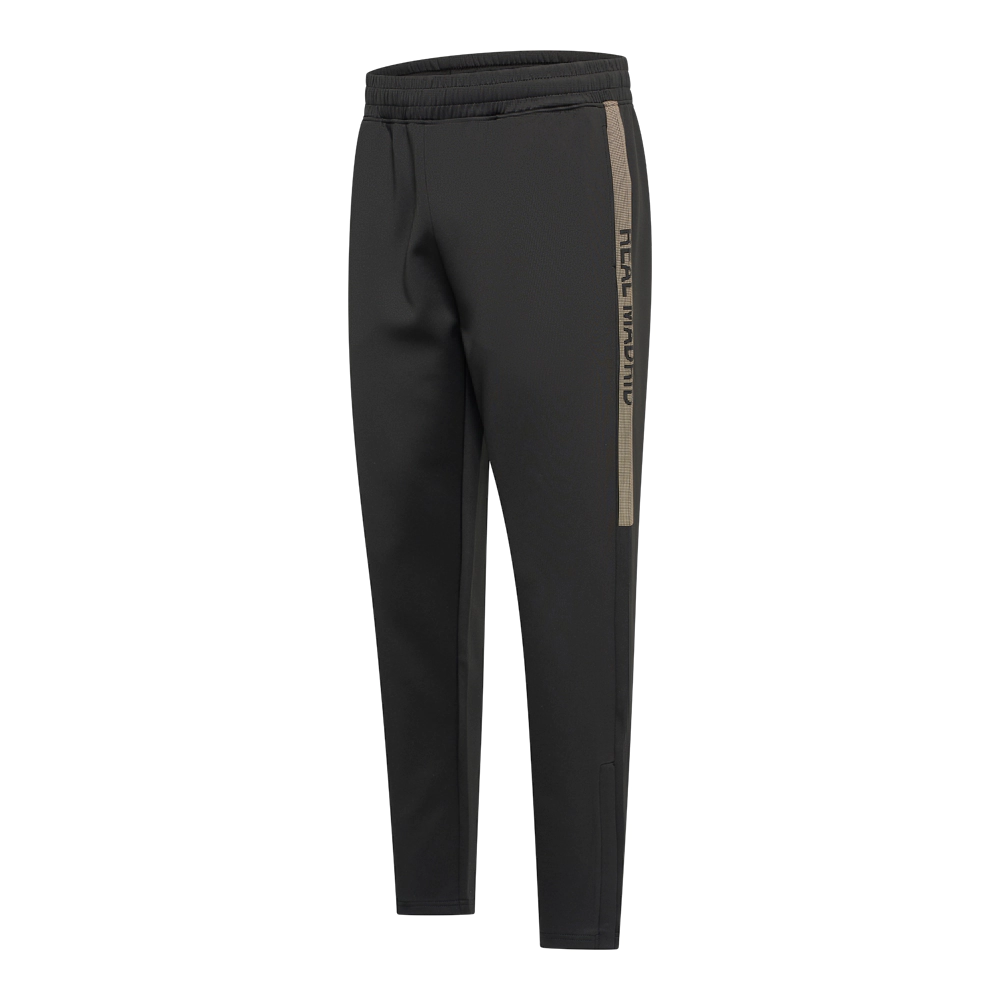 Real madrid trainingspak heren 25 26 zwart broek schuin