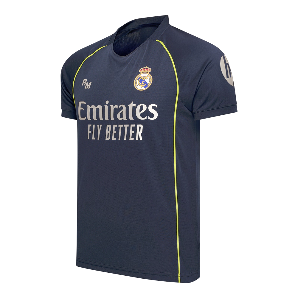 Real madrid uit shirt heren 25 26 shirt schuin