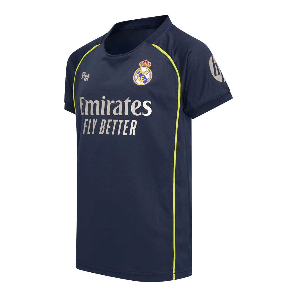 Real madrid uit shirt kids 25 26 shirt schuin