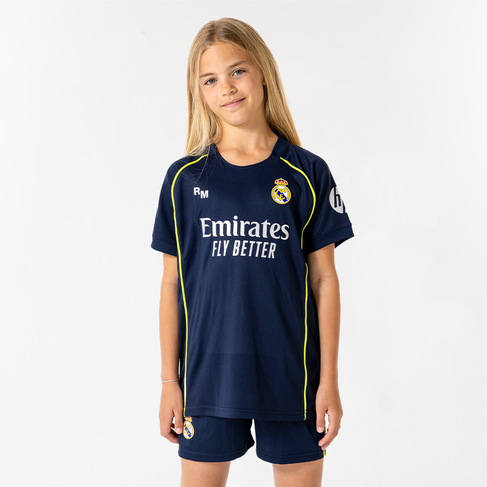 Real madrid uit shirt kids 2526 model 1