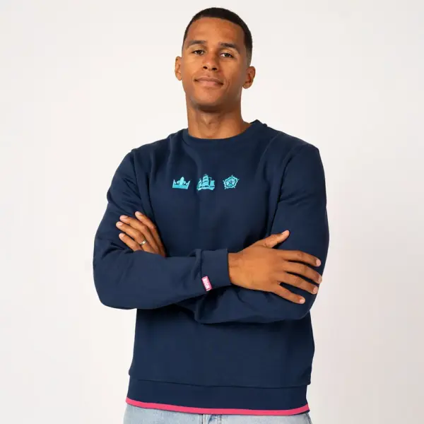 Manchester City big logo sweater heren
