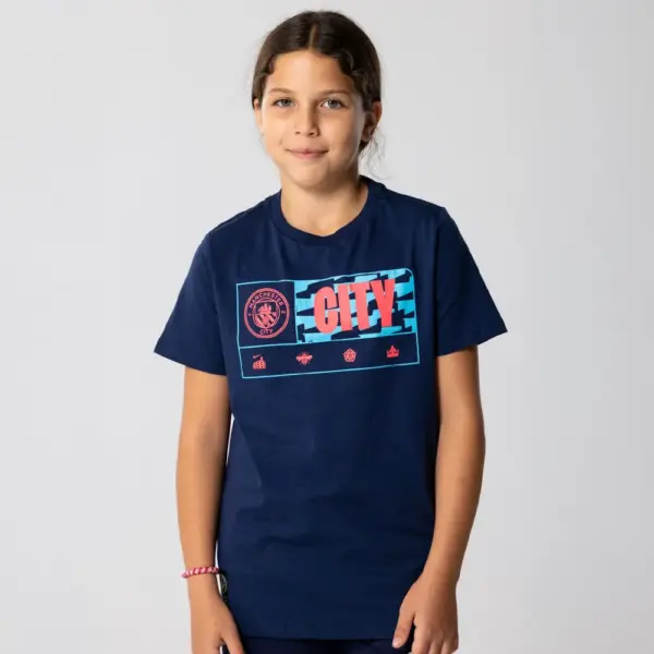 Manchester City kids t-shirt away