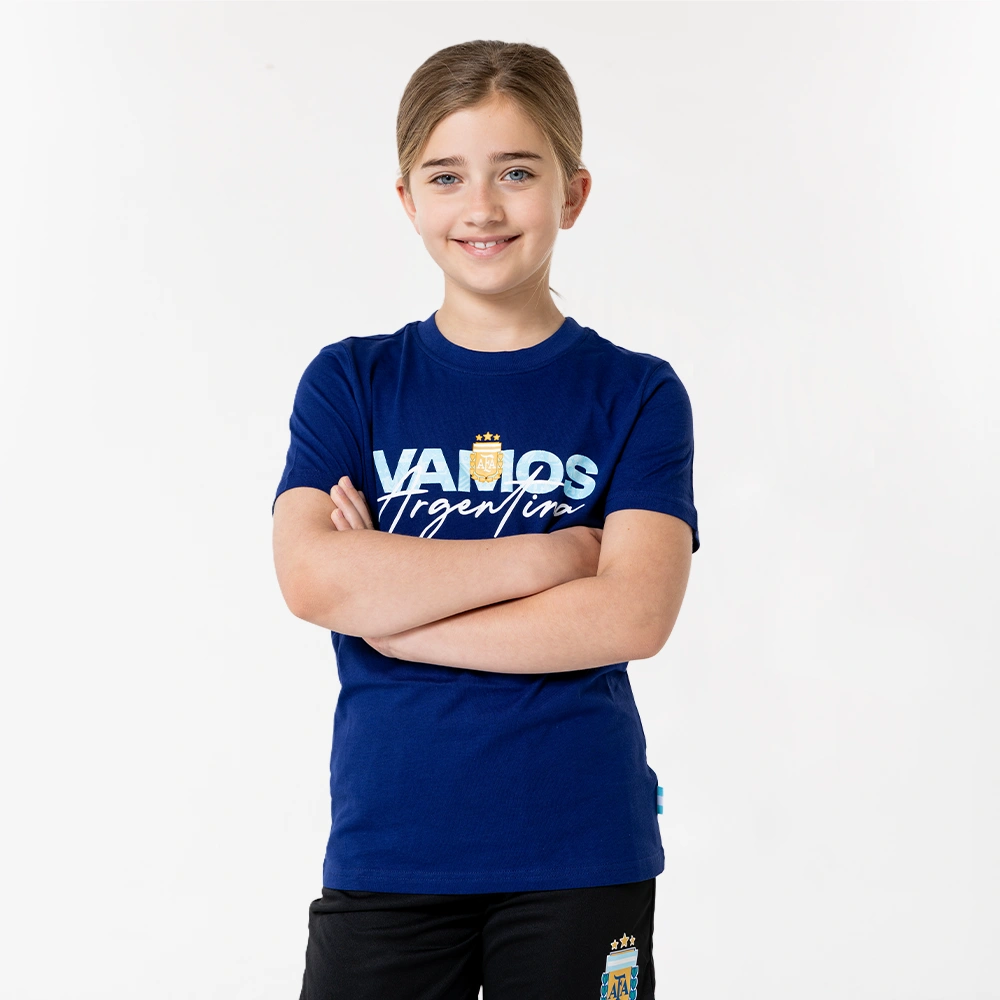 Argentinie T shirt vamos kids model 2